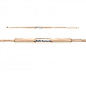 Золотой браслет КЮЗ Del'ta DБР772088 с бриллиантом DБР772088 фото