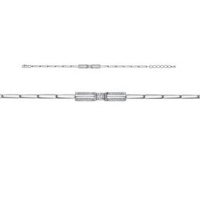 Браслет из белого золота КЮЗ Del'ta DБР772223б с бриллиантом DБР772223б фото