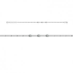 Золотой браслет КЮЗ Del'ta DБР772261б с бриллиантом DБР772261б фото