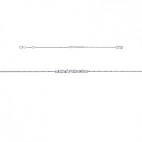 Золотой браслет КЮЗ Del'ta DБР772318б с бриллиантом DБР772318б фото