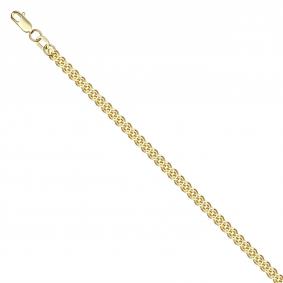 Цепь плетение Нонна из лимонного золота TALANT DНЦ15-200-50 DНЦ15-200-50 фото