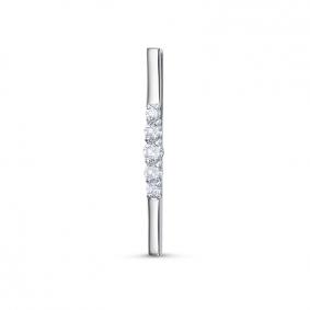 Золотая подвеска КЮЗ Del'ta Dб0302903 с фианитом Dб0302903 фото