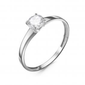 Золотое кольцо КЮЗ Del'ta Dб117911 с фианитом Dб117911 фото