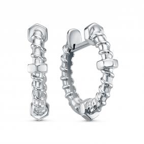 Серьги из белого золота КЮЗ Del'ta Dб2206428 Dб2206428 фото