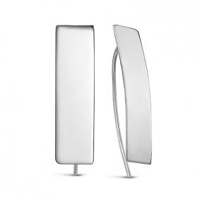 Серьги из белого золота КЮЗ Del'ta Dб221130 Dб221130 фото