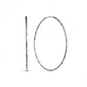 Серьги из белого золота КЮЗ Del'ta Dб520120/25 Dб520120/25 фото