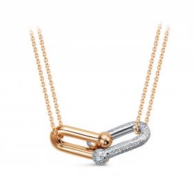 Dд0701615р Колье Золото 585° (красное) Dд0701615р фото