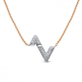 Dд0701713р Колье Золото 585° (красное) Dд0701713р фото