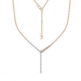 Dд0701902р Колье Золото 585° (красное) Dд0701902р фото