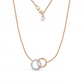 Dд0701930р Колье Золото 585° (красное) Dд0701930р фото