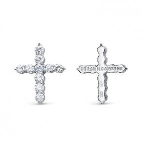 Золотая подвеска КЮЗ Del'ta Dд0801935рб с бриллиантом Dд0801935рб фото