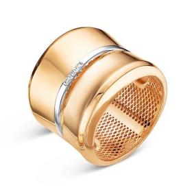 Золотое кольцо КЮЗ Del'ta Dд110022р с бриллиантом Dд110022р фото