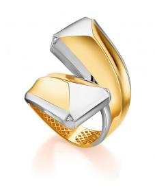 Золотое кольцо КЮЗ Del'ta Dд110023л с бриллиантом Dд110023л фото