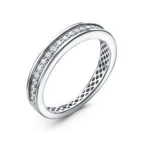 Золотое кольцо КЮЗ Del'ta Dд1101484рб с бриллиантом Dд1101484рб фото