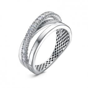 Золотое кольцо КЮЗ Del'ta Dд1101862рб с бриллиантом Dд1101862рб фото