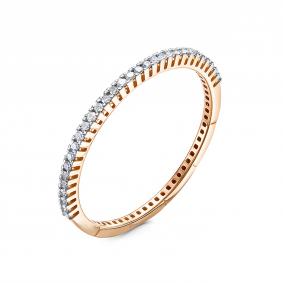 Золотое кольцо КЮЗ Del'ta Dд1101950р с бриллиантом Dд1101950р фото