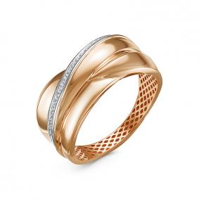 Золотое кольцо КЮЗ Del'ta Dд110369р с бриллиантом Dд110369р фото