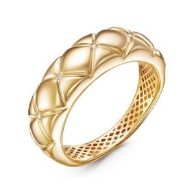 Золотое кольцо КЮЗ Del'ta Dд110504л с бриллиантом Dд110504л фото