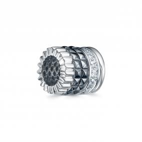 Золотая подвеска КЮЗ Del'ta Dд1302046рб с бриллиантом Dд1302046рб фото