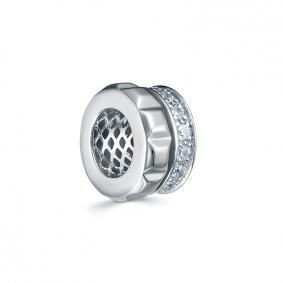 Золотая подвеска КЮЗ Del'ta Dд1302047рб с бриллиантом Dд1302047рб фото