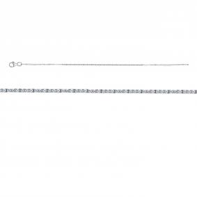 Браслет из белого золота КЮЗ Del'ta Dд7701569рб с бриллиантом Dд7701569рб фото