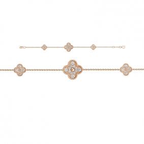 Золотой браслет КЮЗ Del'ta Dд7701613р с бриллиантом Dд7701613р фото