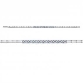 Золотой браслет КЮЗ Del'ta Dд7701661рб с бриллиантом Dд7701661рб фото