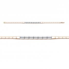 Золотой браслет КЮЗ Del'ta Dд7701667р с бриллиантом Dд7701667р фото