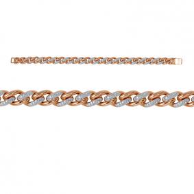 Золотой браслет КЮЗ Del'ta Dд7701753р с бриллиантом Dд7701753р фото