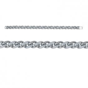 Золотой браслет КЮЗ Del'ta Dд7701753рб с бриллиантом Dд7701753рб фото