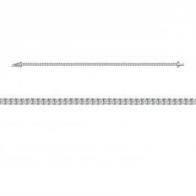 Браслет из белого золота КЮЗ Del'ta Dд7701865рб с бриллиантом Dд7701865рб фото