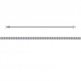 Браслет из белого золота КЮЗ Del'ta Dд7701867рб с бриллиантом Dд7701867рб фото