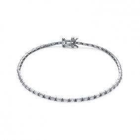 Золотой браслет КЮЗ Del'ta Dд7701938рб с бриллиантом Dд7701938рб фото