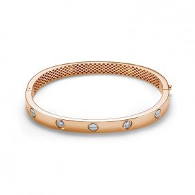 Золотой браслет КЮЗ Del'ta Dд7702007р с бриллиантом Dд7702007р фото