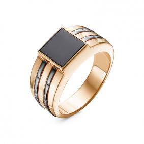 Золотое кольцо КЮЗ Del'ta Dдп040025р с фианитом Dдп040025р фото