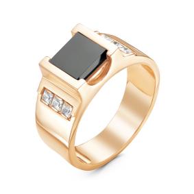 Золотое кольцо КЮЗ Del'ta Dдп040029р с фианитом Dдп040029р фото