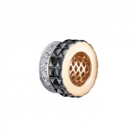 Золотая подвеска-шарм КЮЗ Del'ta с фианитом Dдф0301967р Dдф0301967р фото