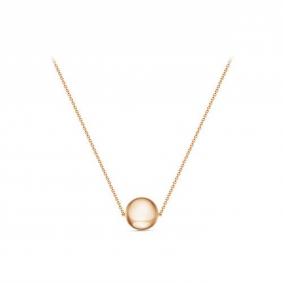 Золотое колье КЮЗ Del'ta Dдф0701544р с фианитом Dдф0701544р фото