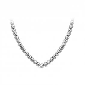 Колье из белого золота КЮЗ Del'ta Dдф0701806рб с фианитом Dдф0701806рб фото