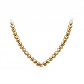 Колье из лимонного золота КЮЗ Del'ta Dдф0701806рл с фианитом Dдф0701806рл фото