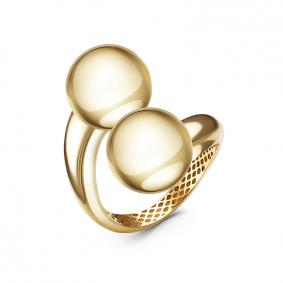 Кольцо из лимонного золота КЮЗ Del'ta Dдф1101539рл Dдф1101539рл фото