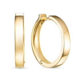 Серьги из лимонного золота КЮЗ Del'ta Dдф1201499рл Dдф1201499рл фото