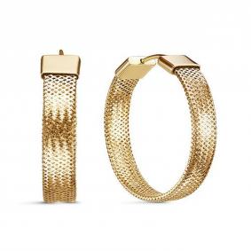 Серьги из лимонного золота КЮЗ Del'ta Dдф1201778рл-25 Dдф1201778рл-25 фото