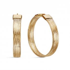 Серьги из лимонного золота КЮЗ Del'ta Dдф1201778рл-30 Dдф1201778рл-30 фото