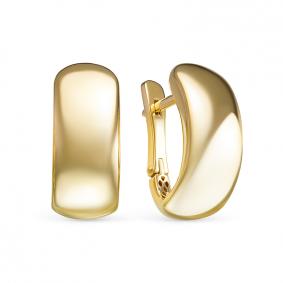 Серьги из лимонного золота КЮЗ Del'ta Dдф120378рл Dдф120378рл фото