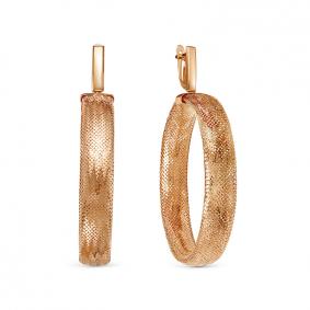 Золотые серьги КЮЗ Del'ta Dдф120476р Dдф120476р фото