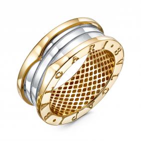 Кольцо из лимонного золота КЮЗ Del'ta Dдф2102126рл Dдф2102126рл фото