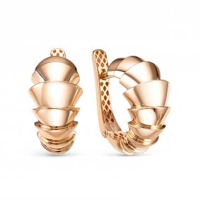 Золотые серьги КЮЗ Del'ta Dдф2201990р Dдф2201990р фото