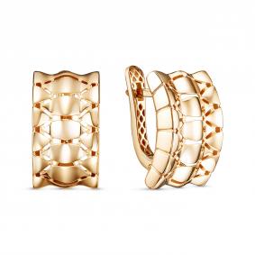 Золотые серьги КЮЗ Del'ta Dдф2202090р Dдф2202090р фото