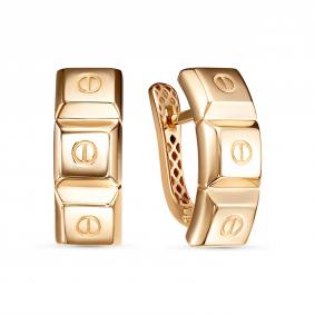 Золотые серьги КЮЗ Del'ta Dдф2202092р Dдф2202092р фото